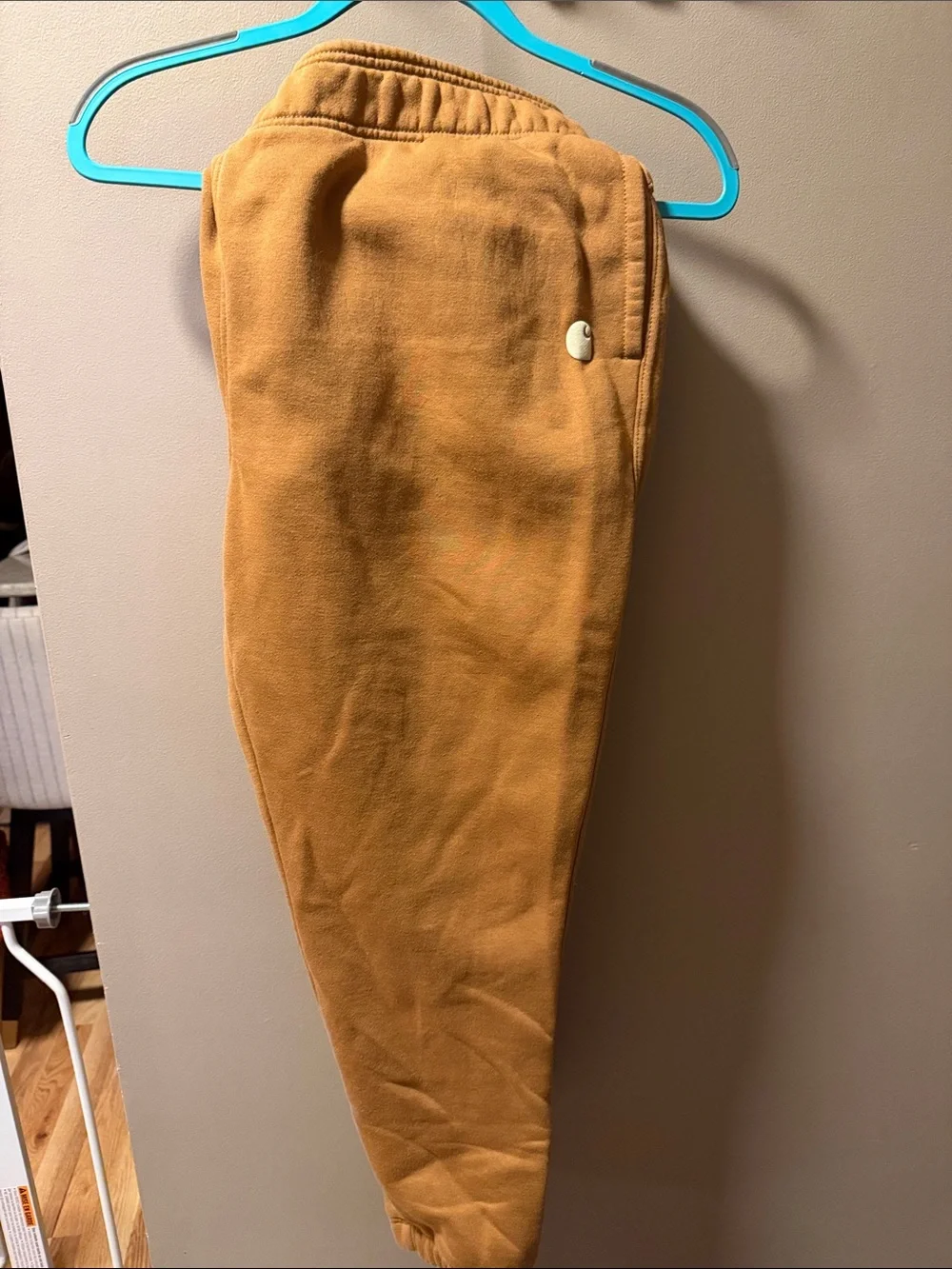 Carhartt Men's Drawstring Joggers in Camel Brown